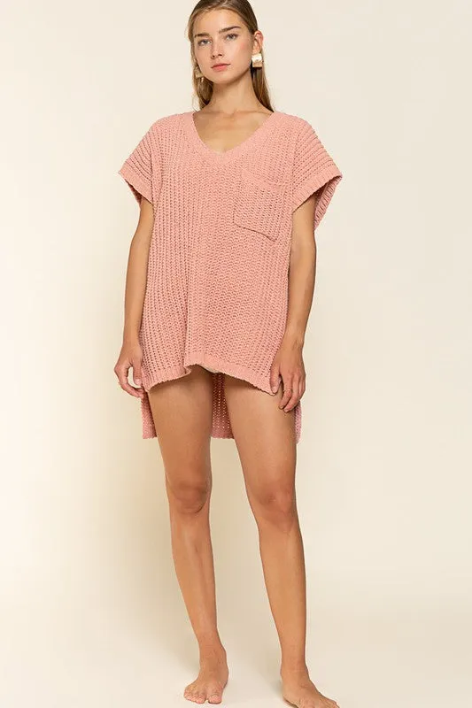 Chenille Pullover Sweater by POL