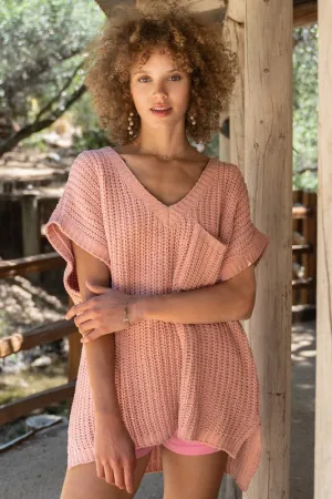 Chenille Pullover Sweater by POL