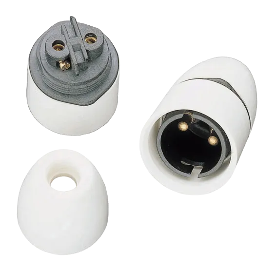 Click PRC011 T2 BC 10mm Thread Entry Cordgrip Lampholder Straight Skirt