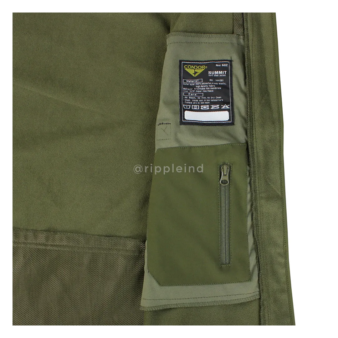 Condor - Tan - Summit Soft Shell Jacket - CLEARANCE