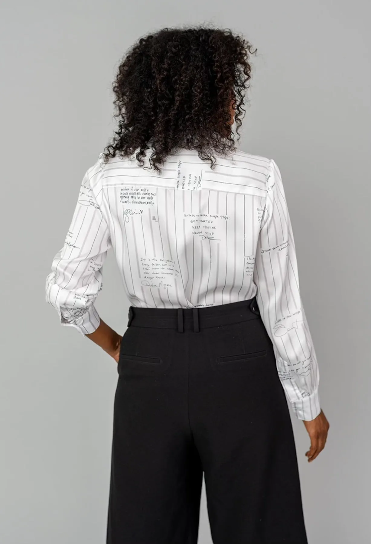 CORAZON BUTTON-DOWN BLOUSE
