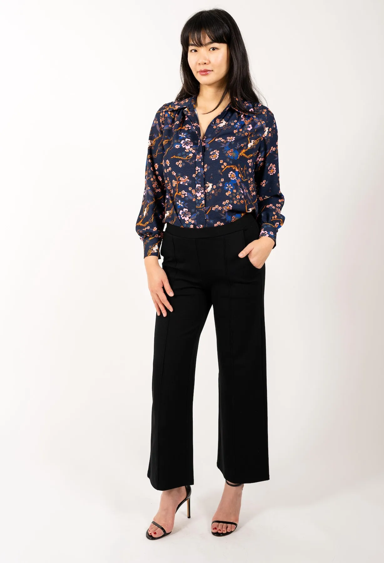 CORAZON BUTTON-DOWN BLOUSE