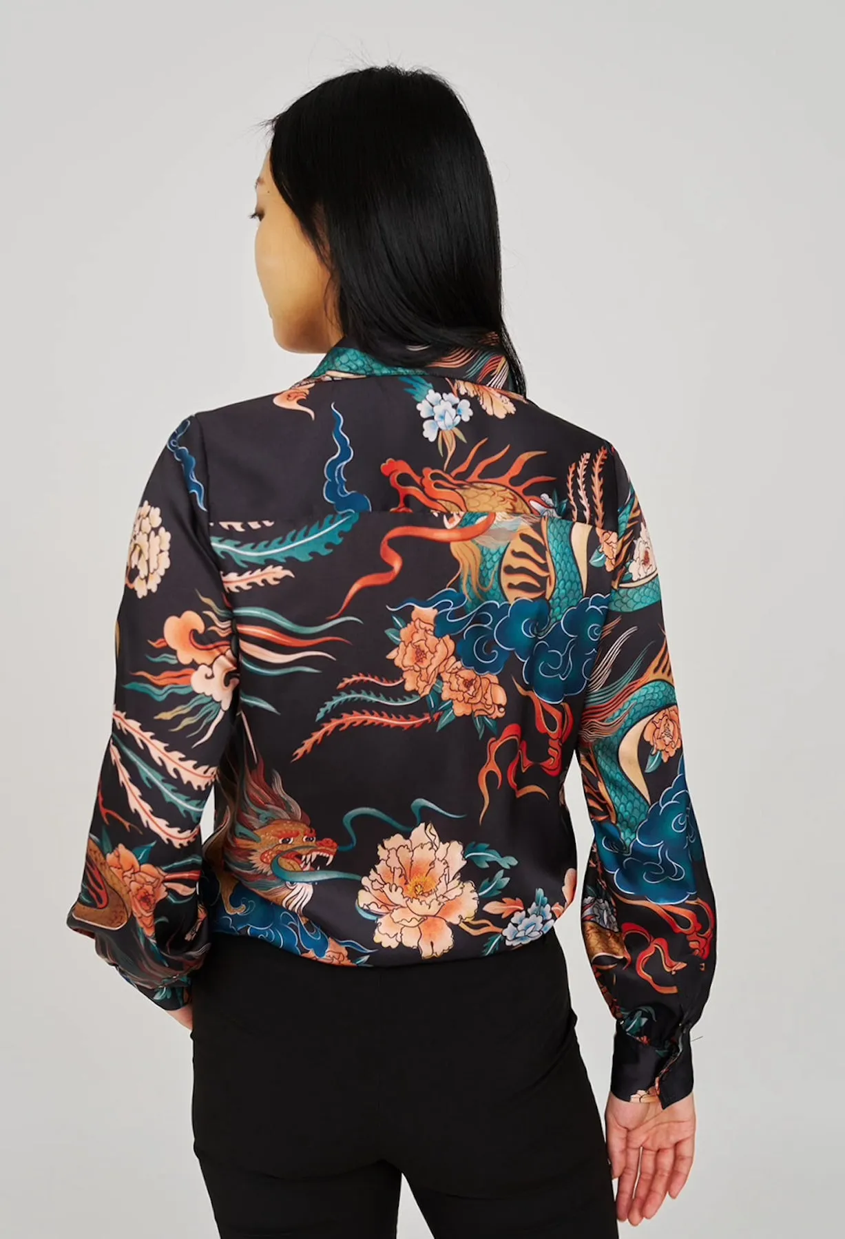 CORAZON BUTTON-DOWN BLOUSE