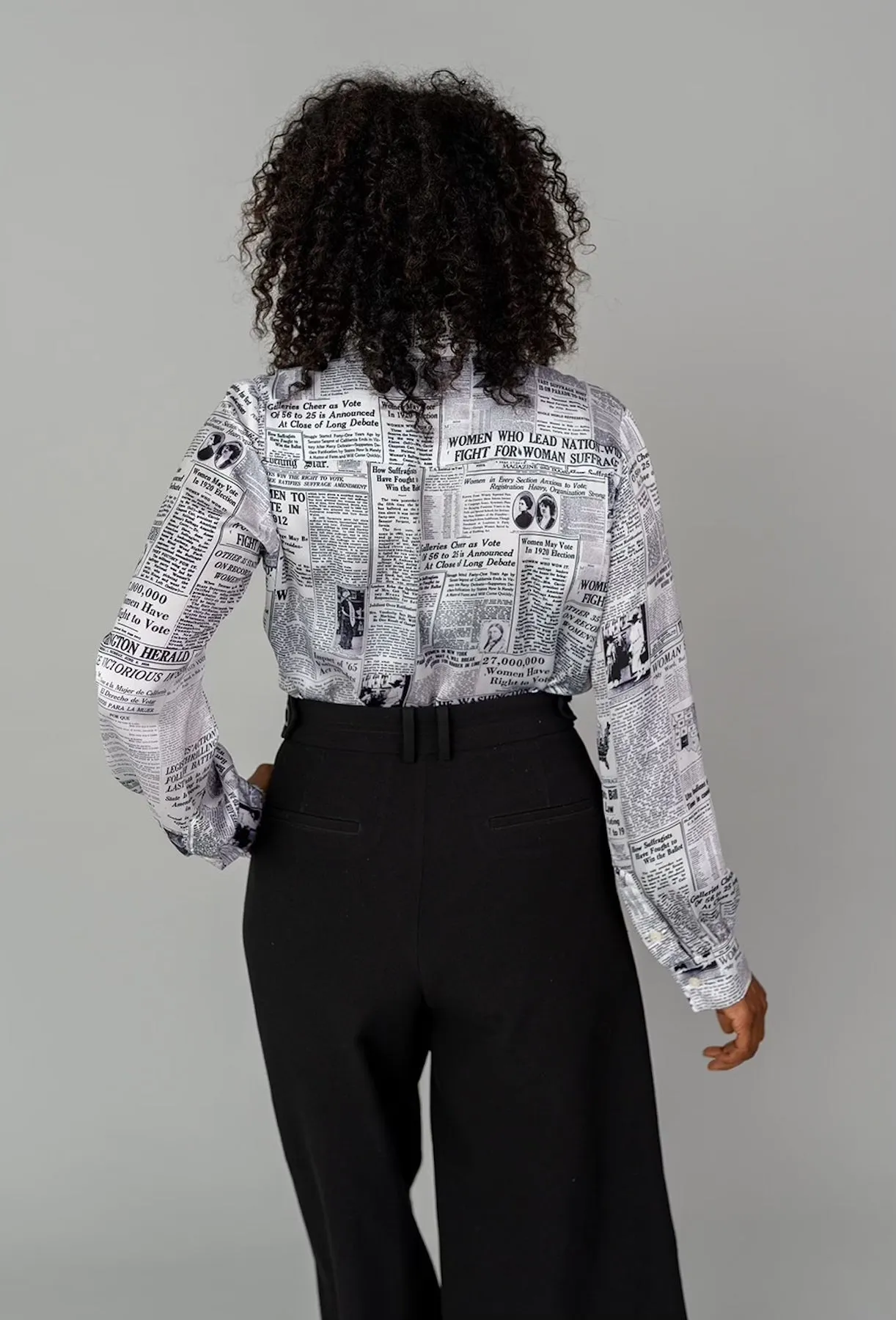 CORAZON BUTTON-DOWN BLOUSE