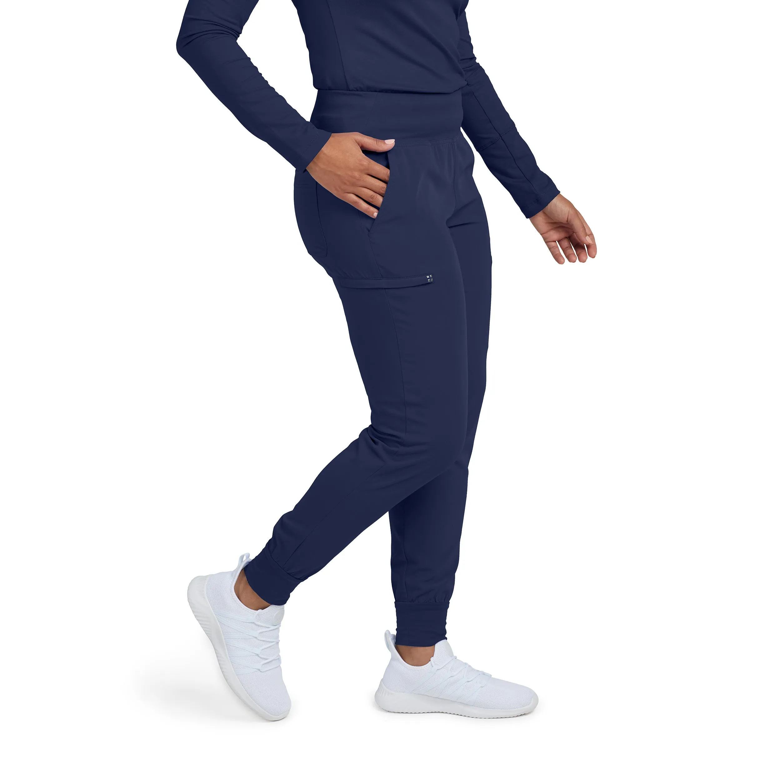 CRFT WB430 Women's Jogger Scrub Pants Navy
