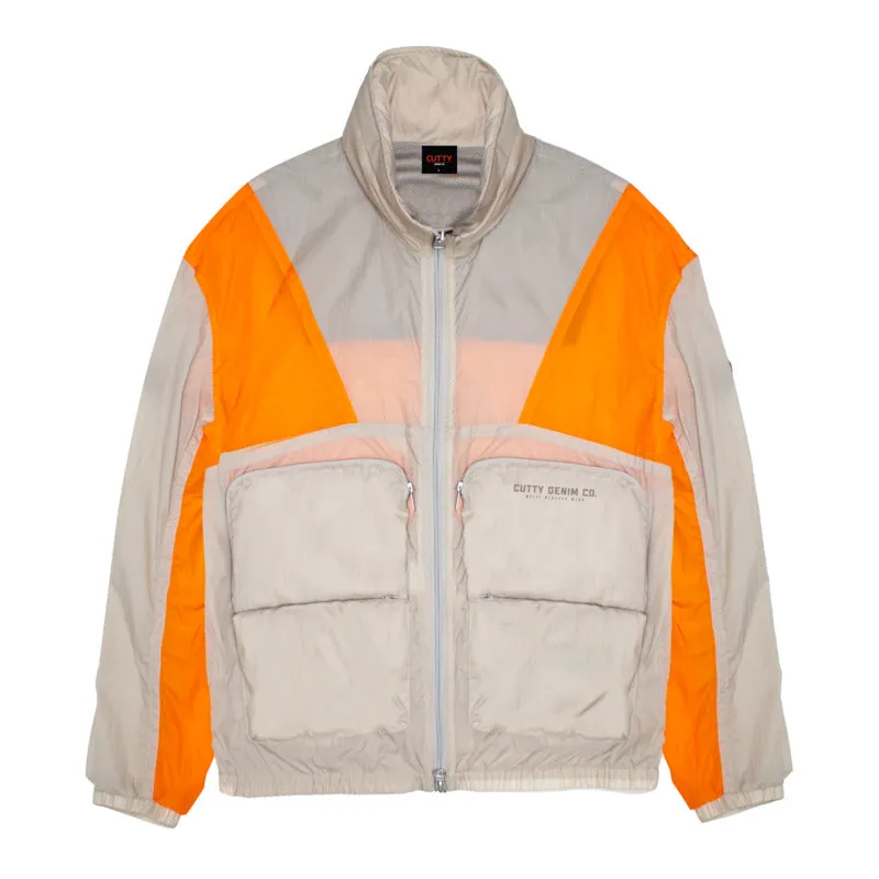 Cutty Men Denison Utility Inspired Active Jacket - Stone