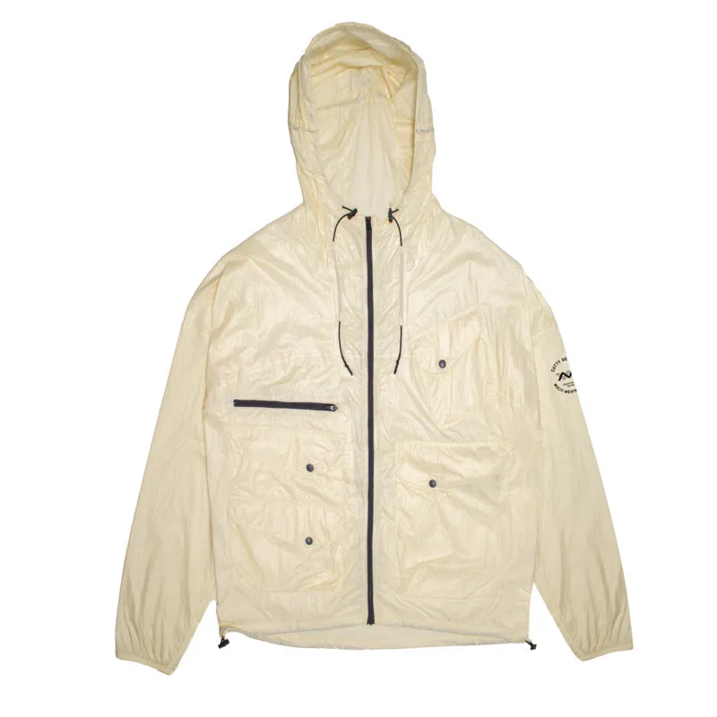 Cutty Men Electra Utility Inspired Active Jacket - Off Wht