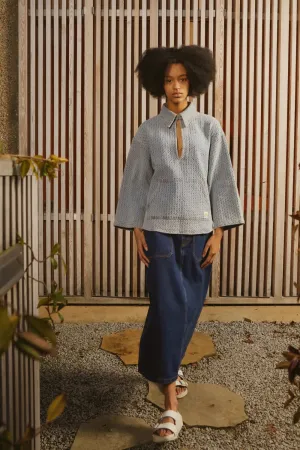 Daly Skirt in Indigo | LF Markey