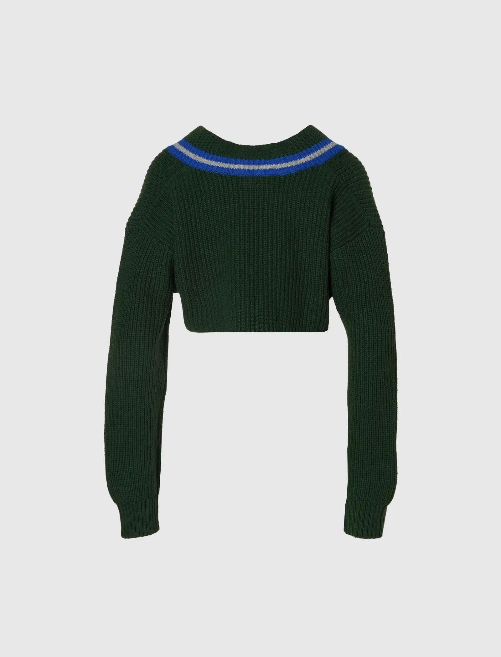 DANIELLE GUIZIO WOMEN'S CROP KNIT PULLOVER