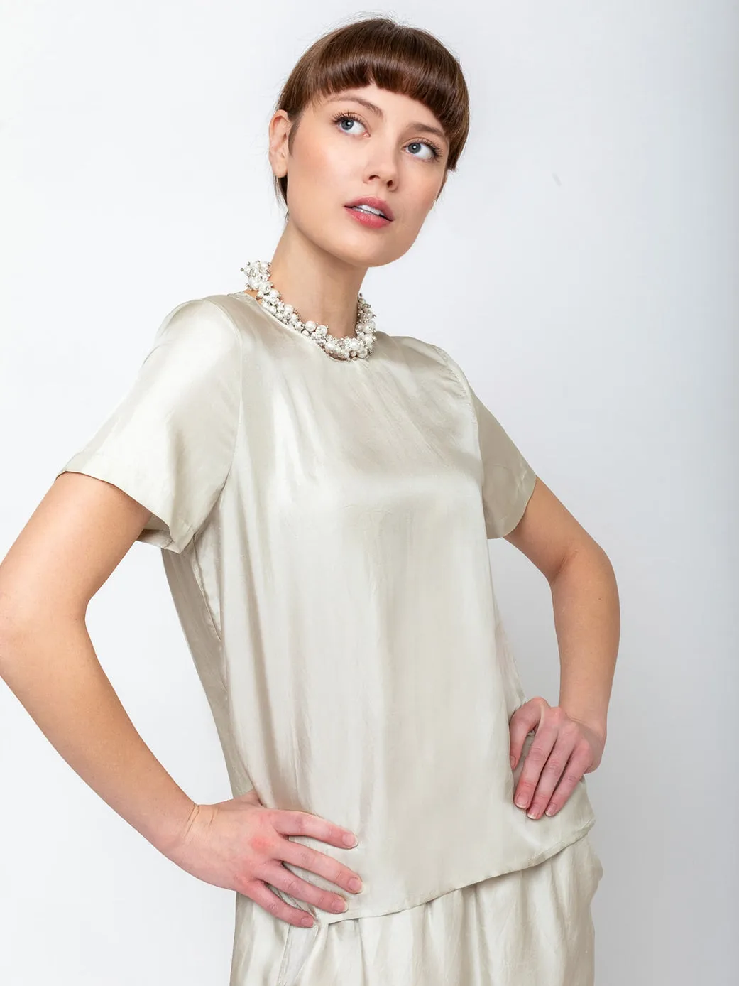 Delmara Top - Dove
