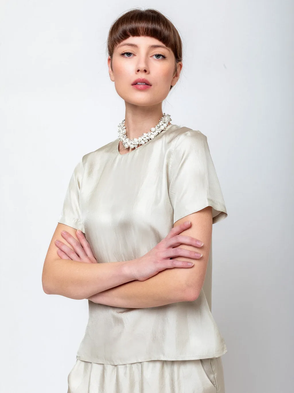 Delmara Top - Dove
