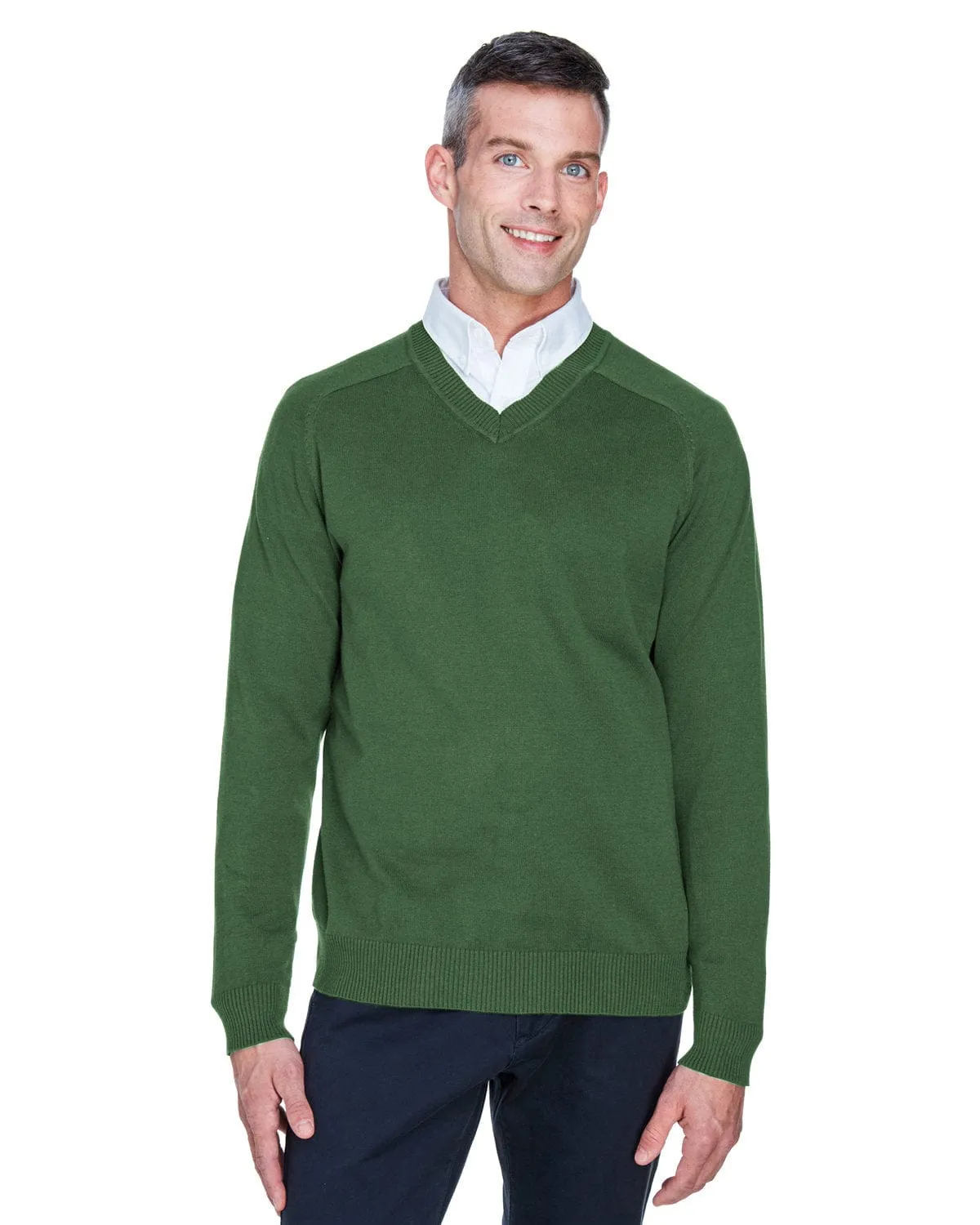 Devon & Jones Mens V-Neck Sweater