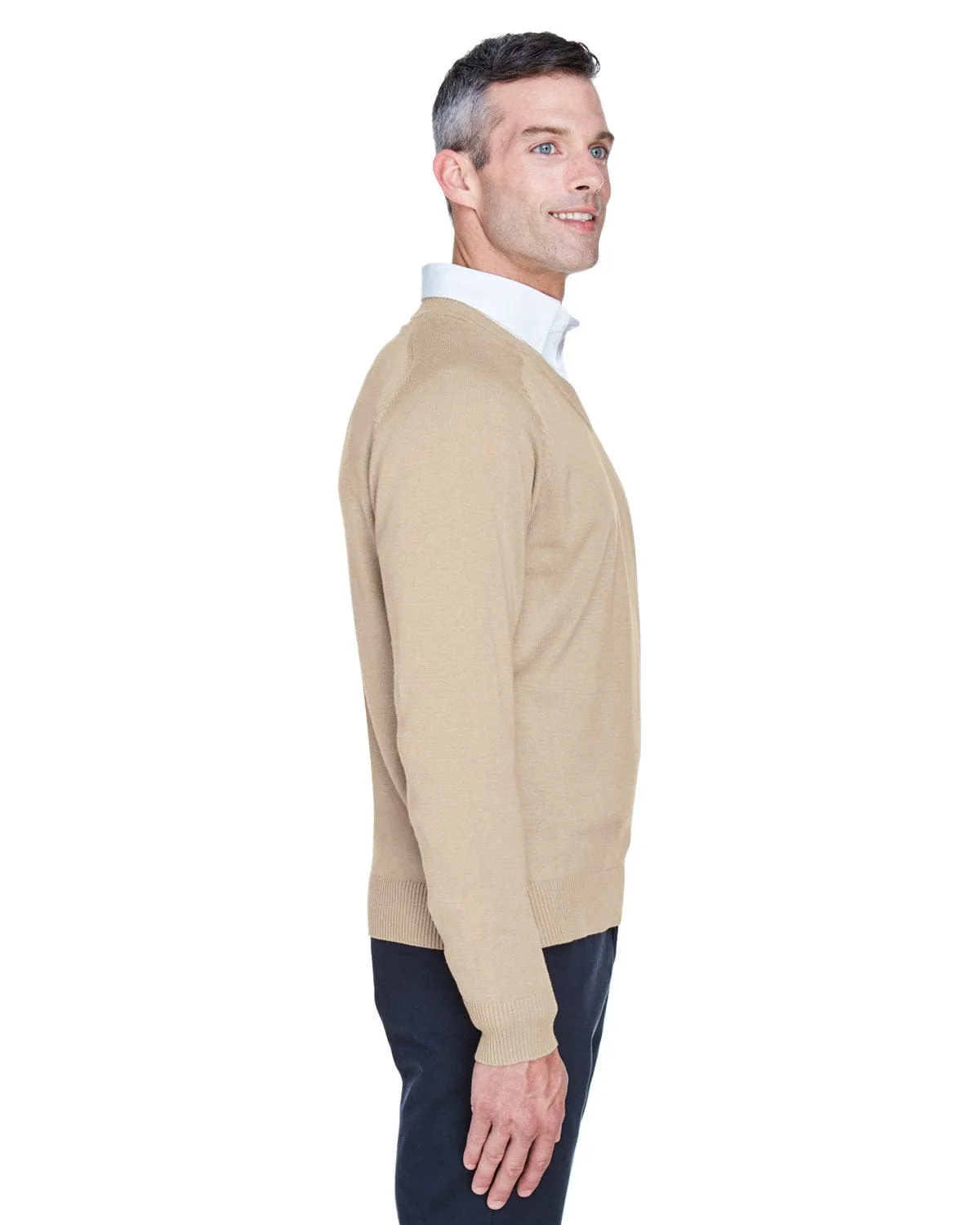 Devon & Jones Mens V-Neck Sweater