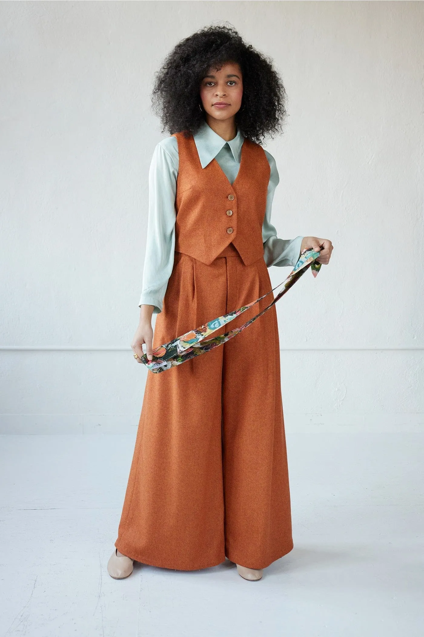 Diane Vest in Wool
