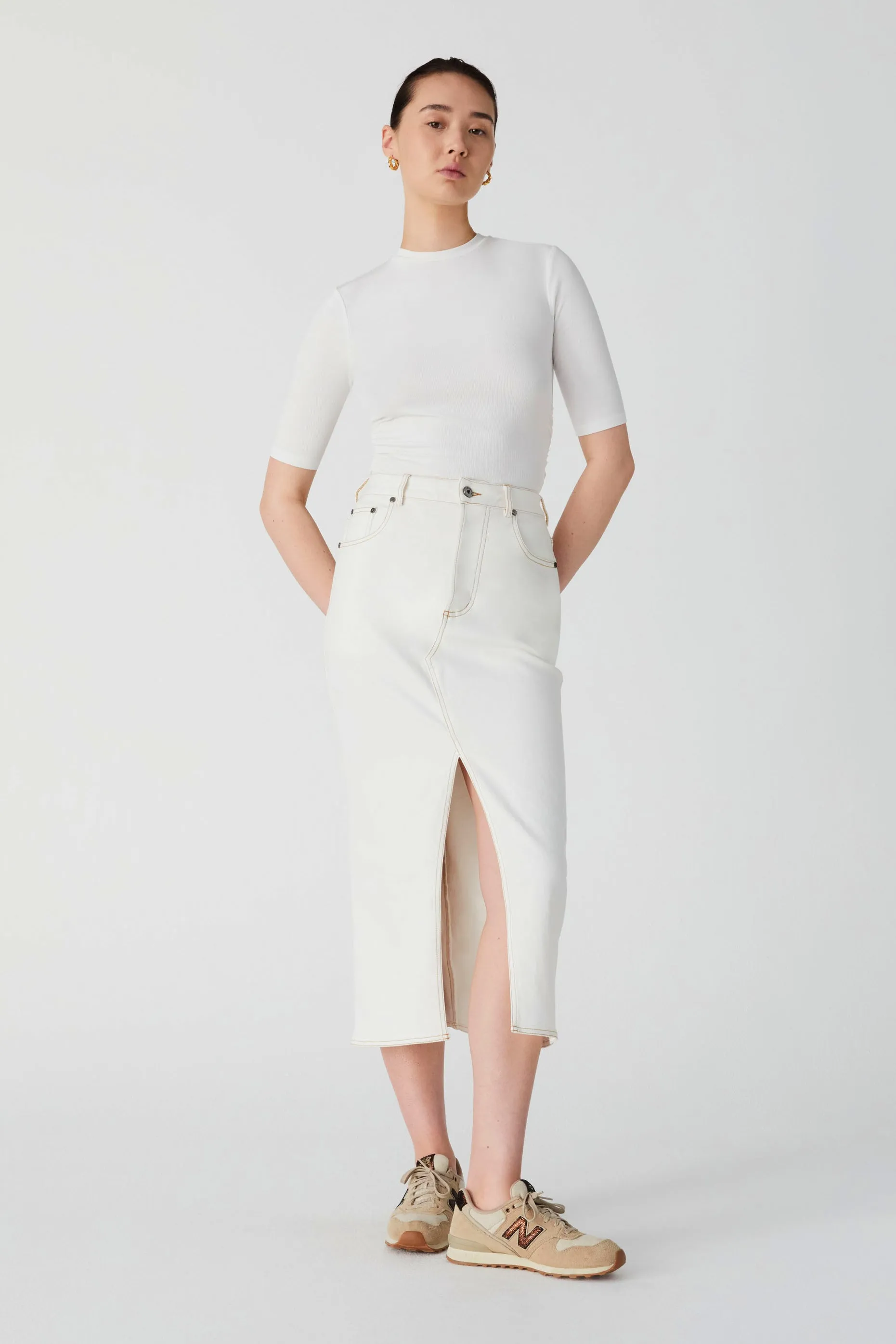 DONITA DENIM SKIRT