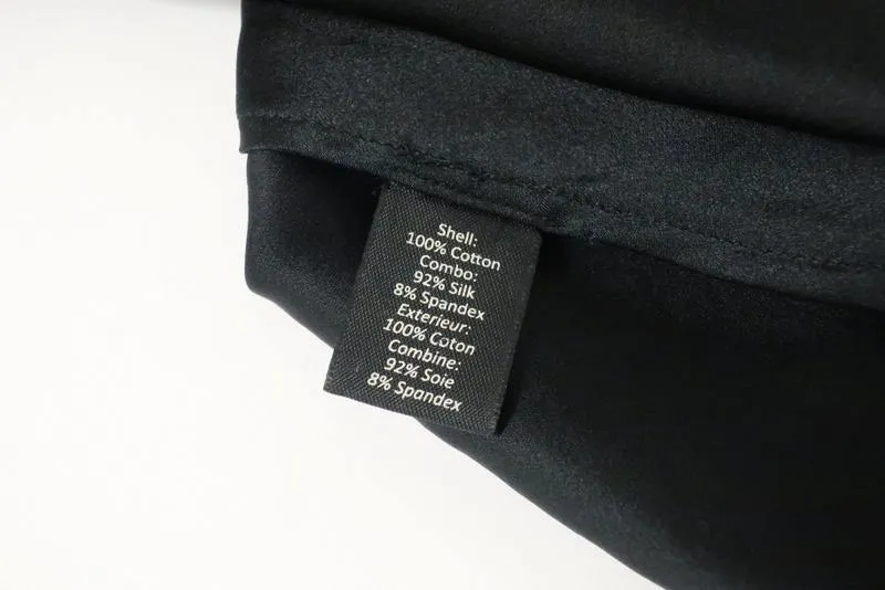 Elizabeth and James Tank Top Black Mesh-Yoke Stretch Silk Size Extra Small