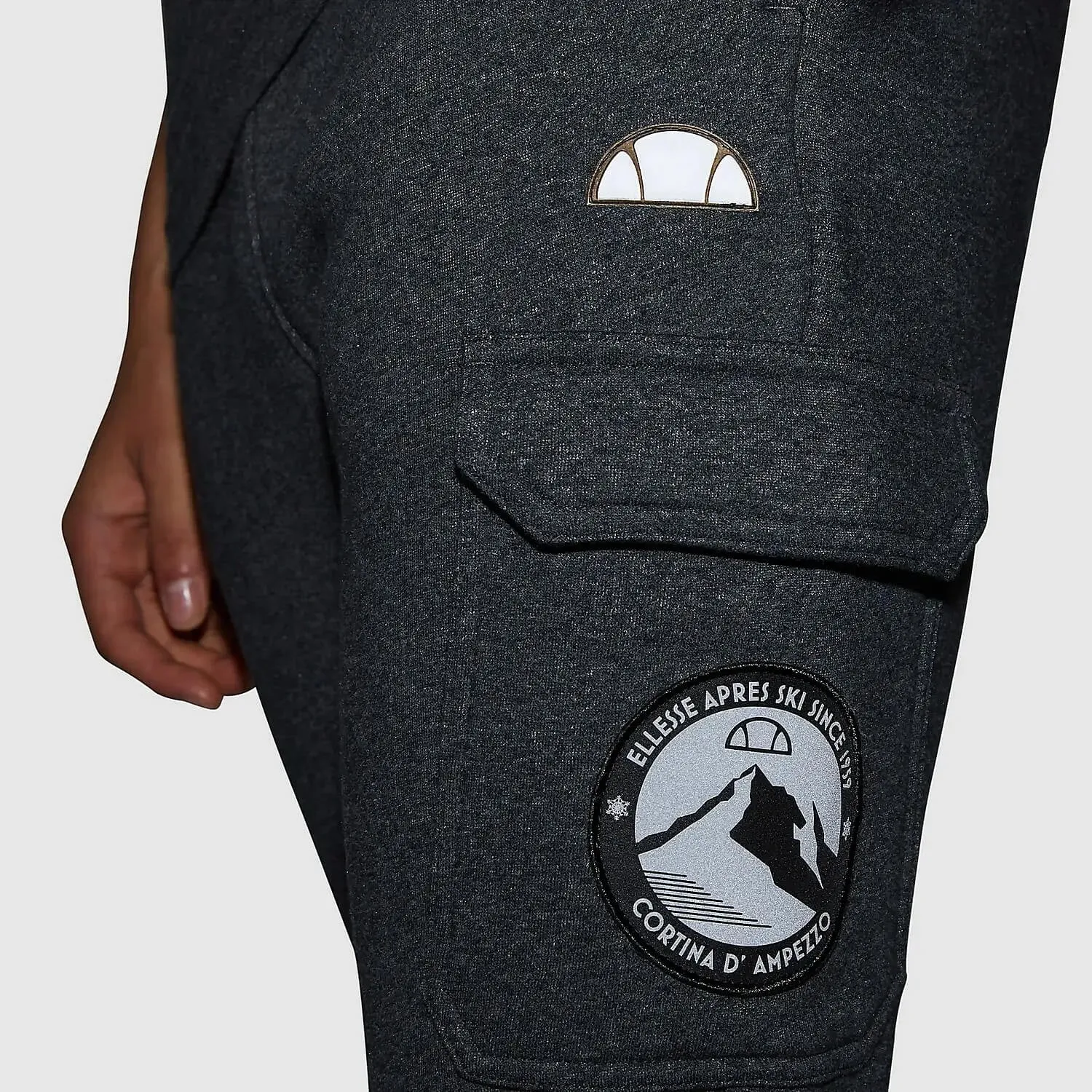 Ellesse Terrio Jog Pant Dark Grey Marl