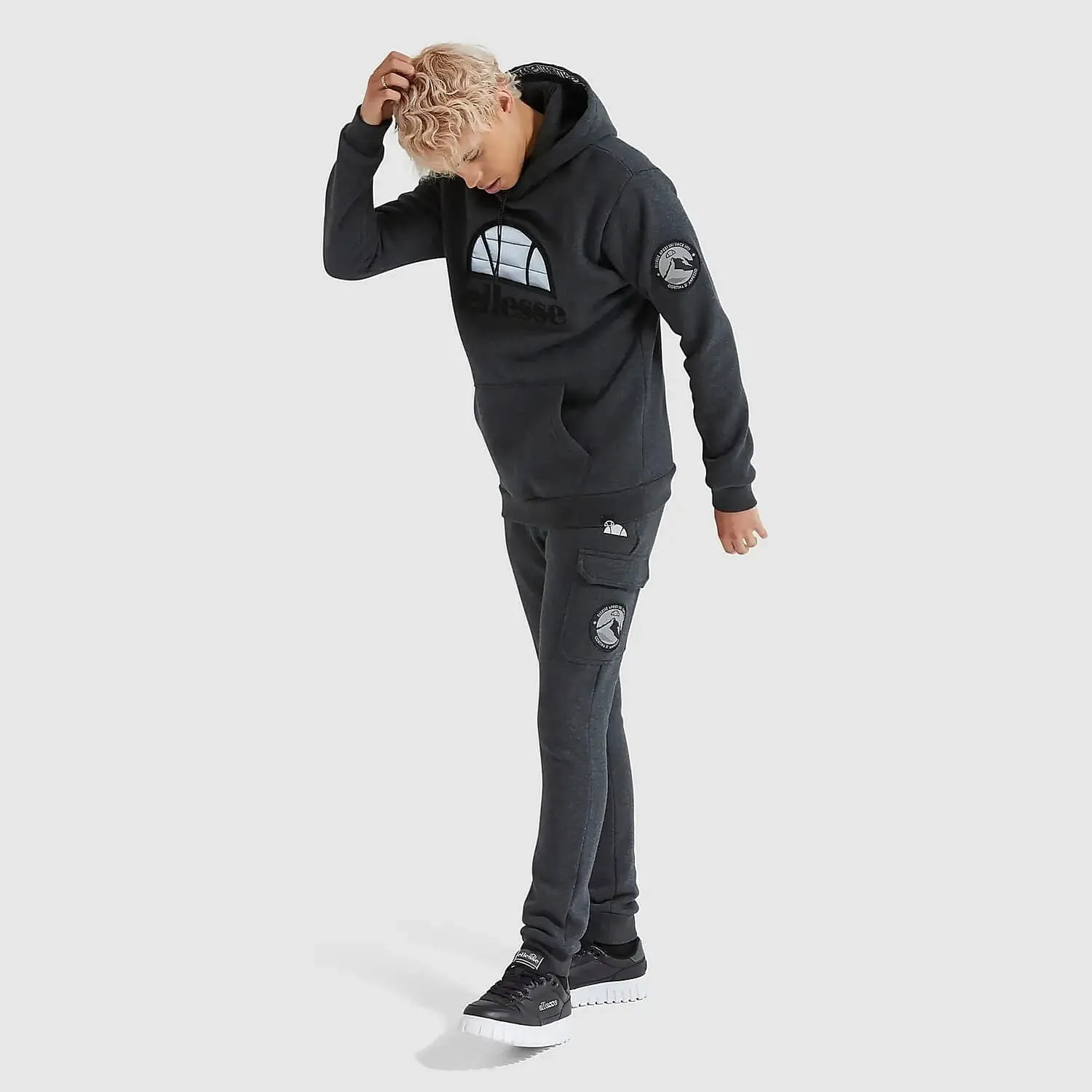 Ellesse Terrio Jog Pant Dark Grey Marl