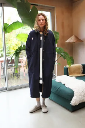 Emery Trench in Navy | LF Markey