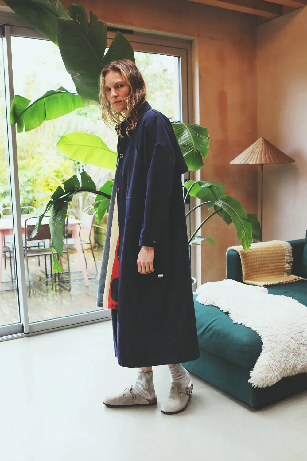 Emery Trench in Navy | LF Markey