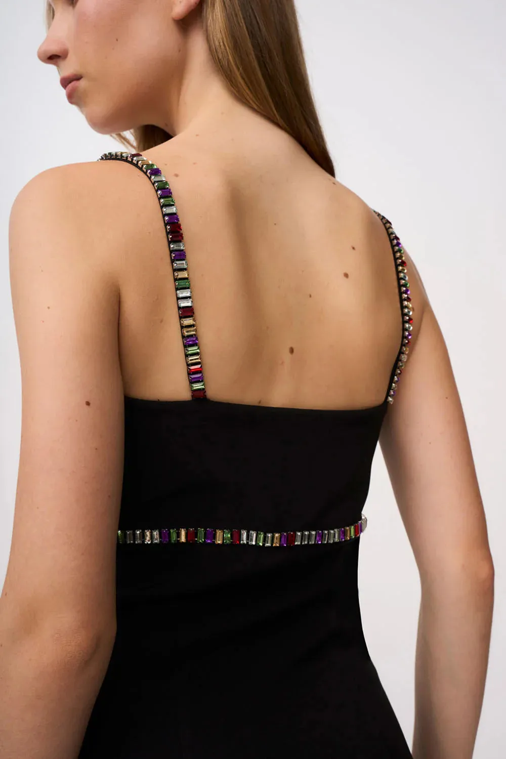 Enza Diamante Mini Dress