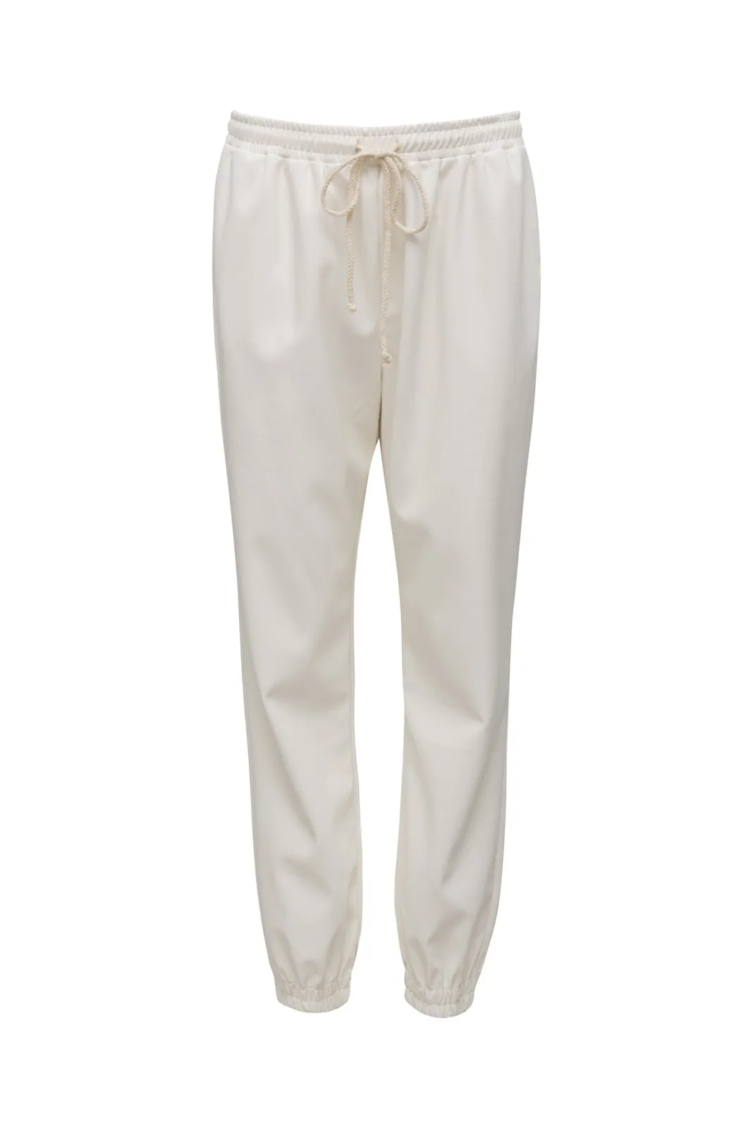Faux Leather Jog Pant