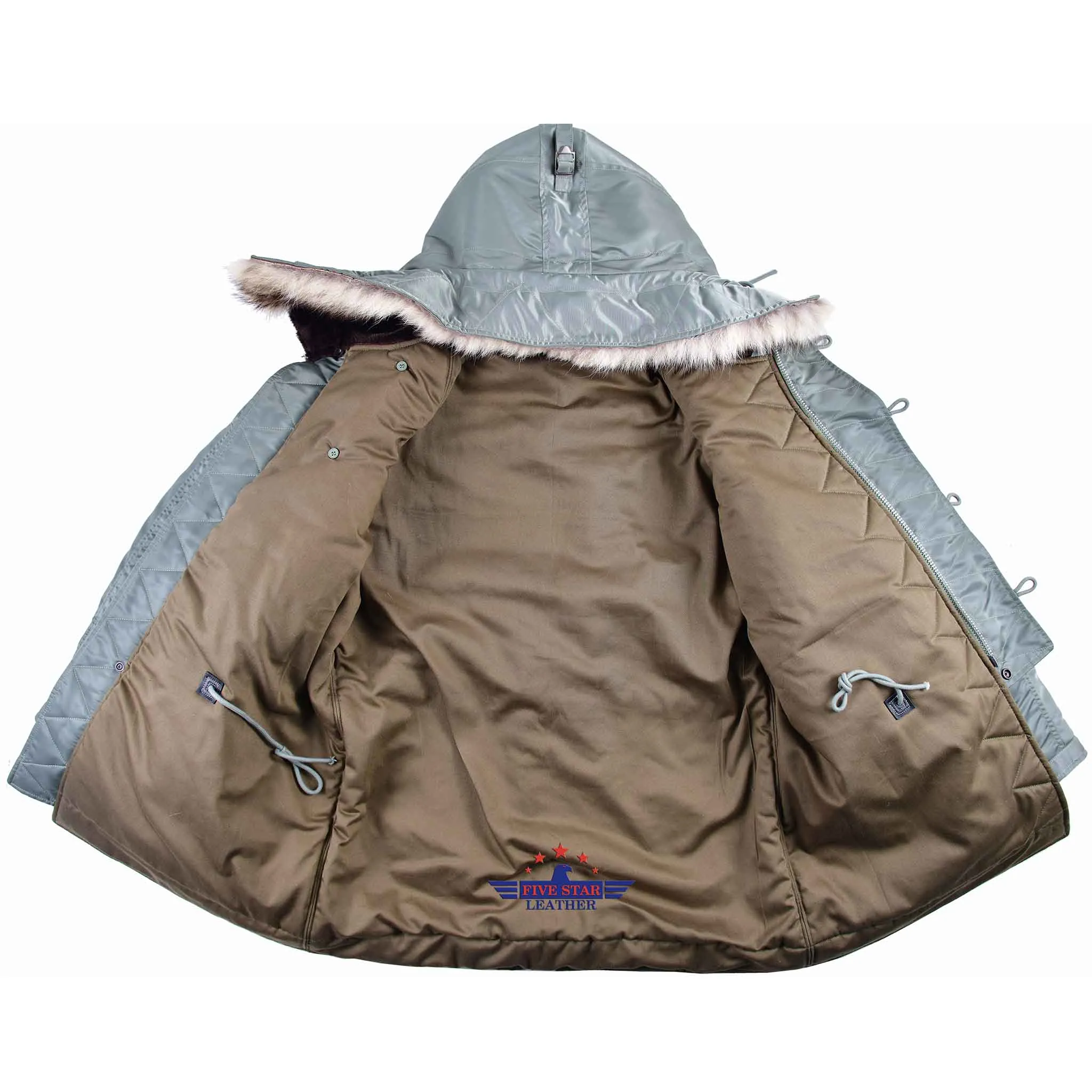 FiveStar Leather Repro USAF Jacket Flying Man's N-3B Cold Weather Parka