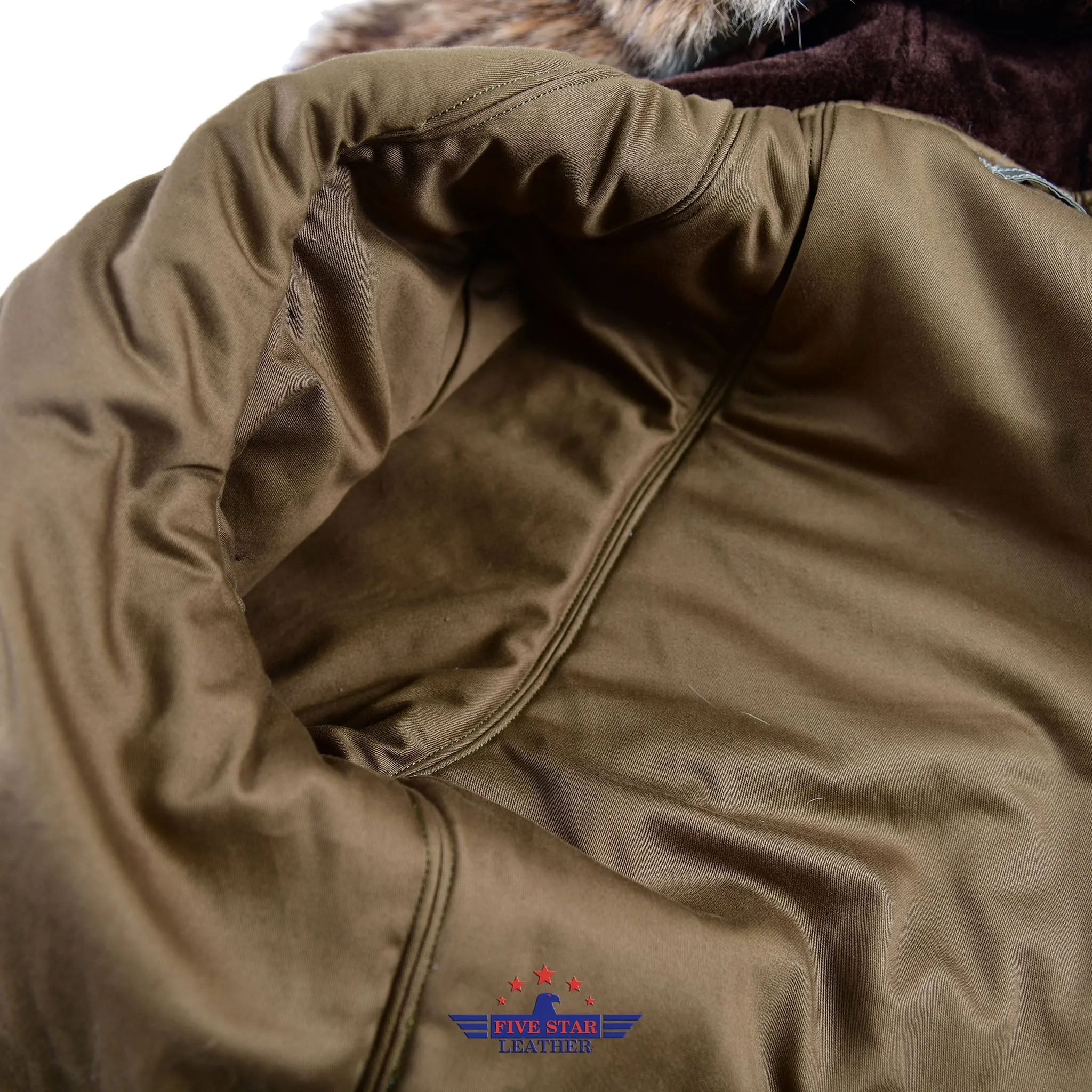 FiveStar Leather Repro USAF Jacket Flying Man's N-3B Cold Weather Parka