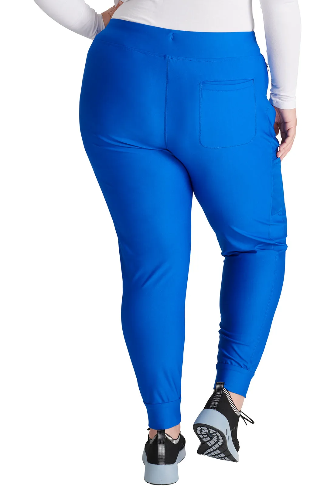 Form CK092 Mid Rise Tapered Leg Drawstring Pants Royal