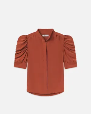 FRAME | Gillian Top | Deep Rust