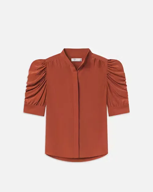 FRAME | Gillian Top | Deep Rust
