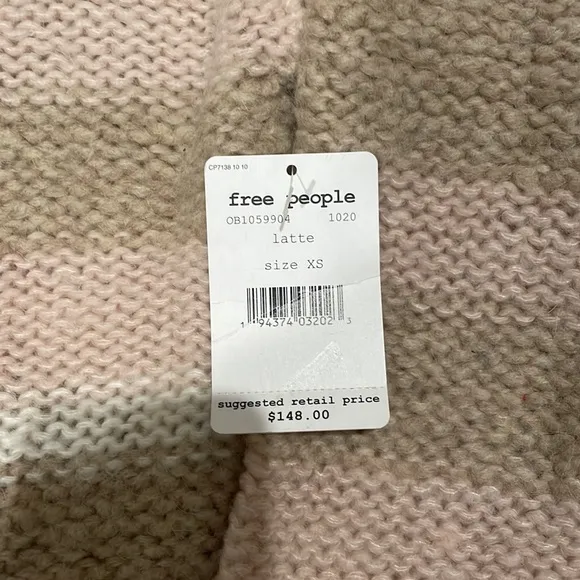 Free People NWT Size XS Cardigan Sweater