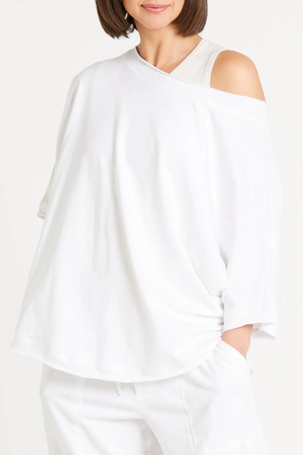 French Terry Reversible Top