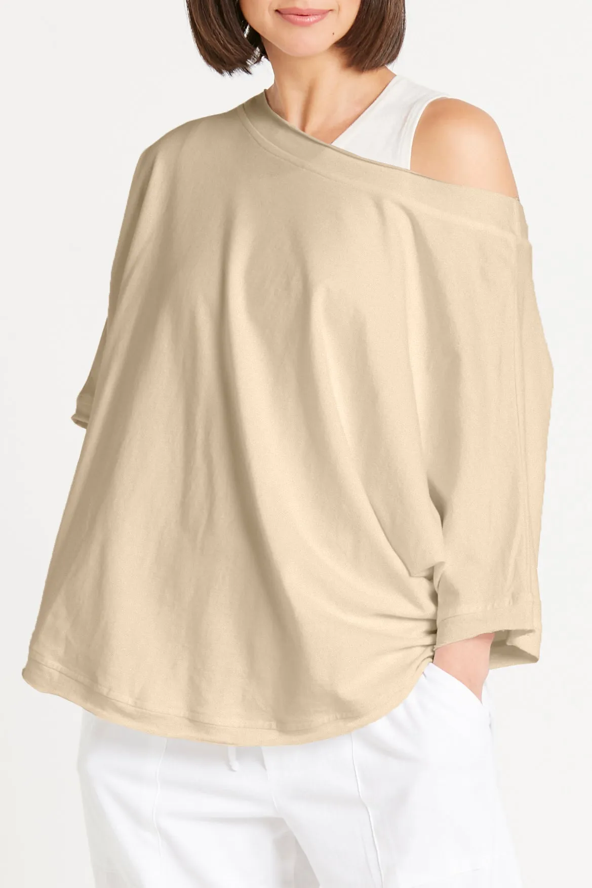 French Terry Reversible Top