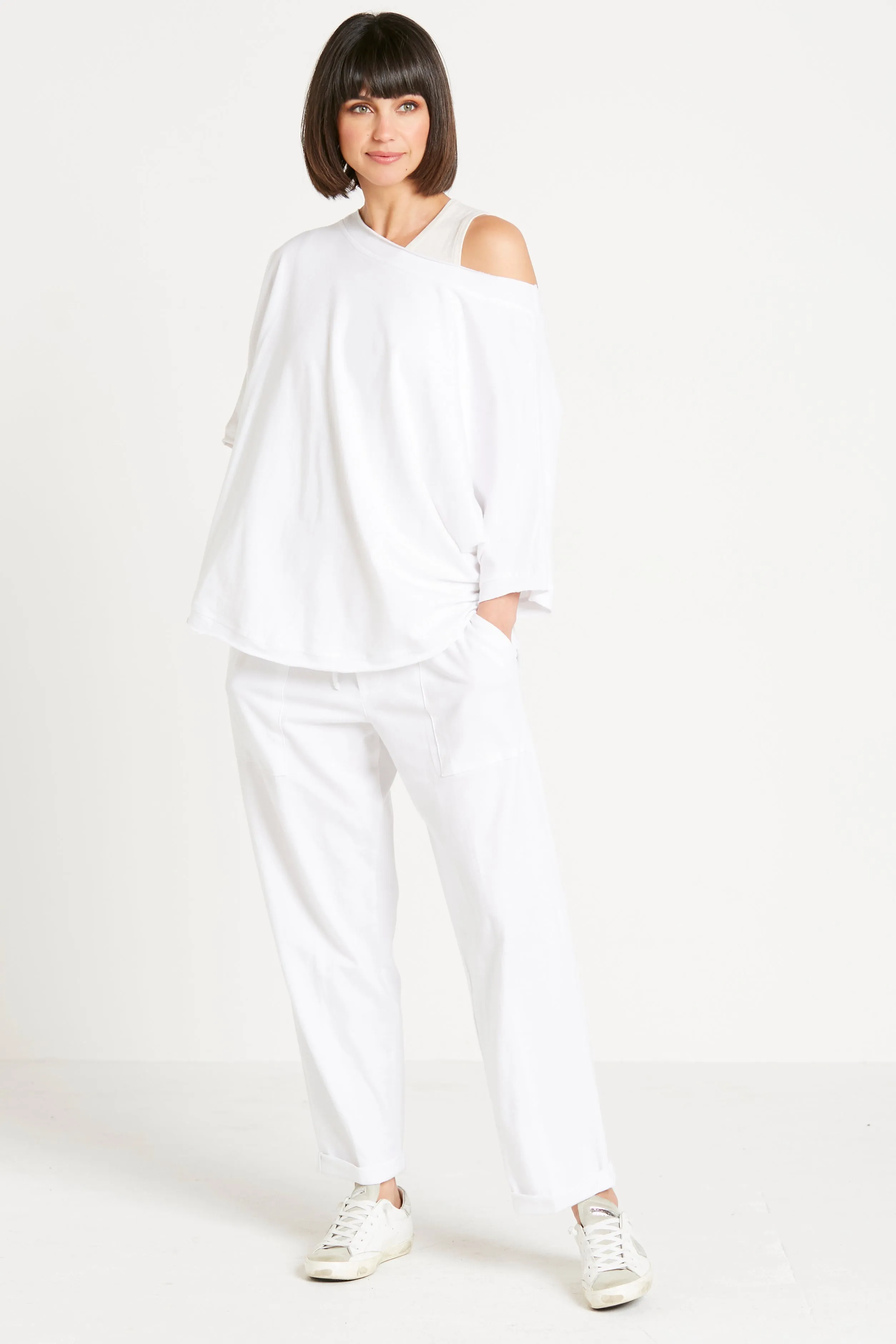 French Terry Reversible Top