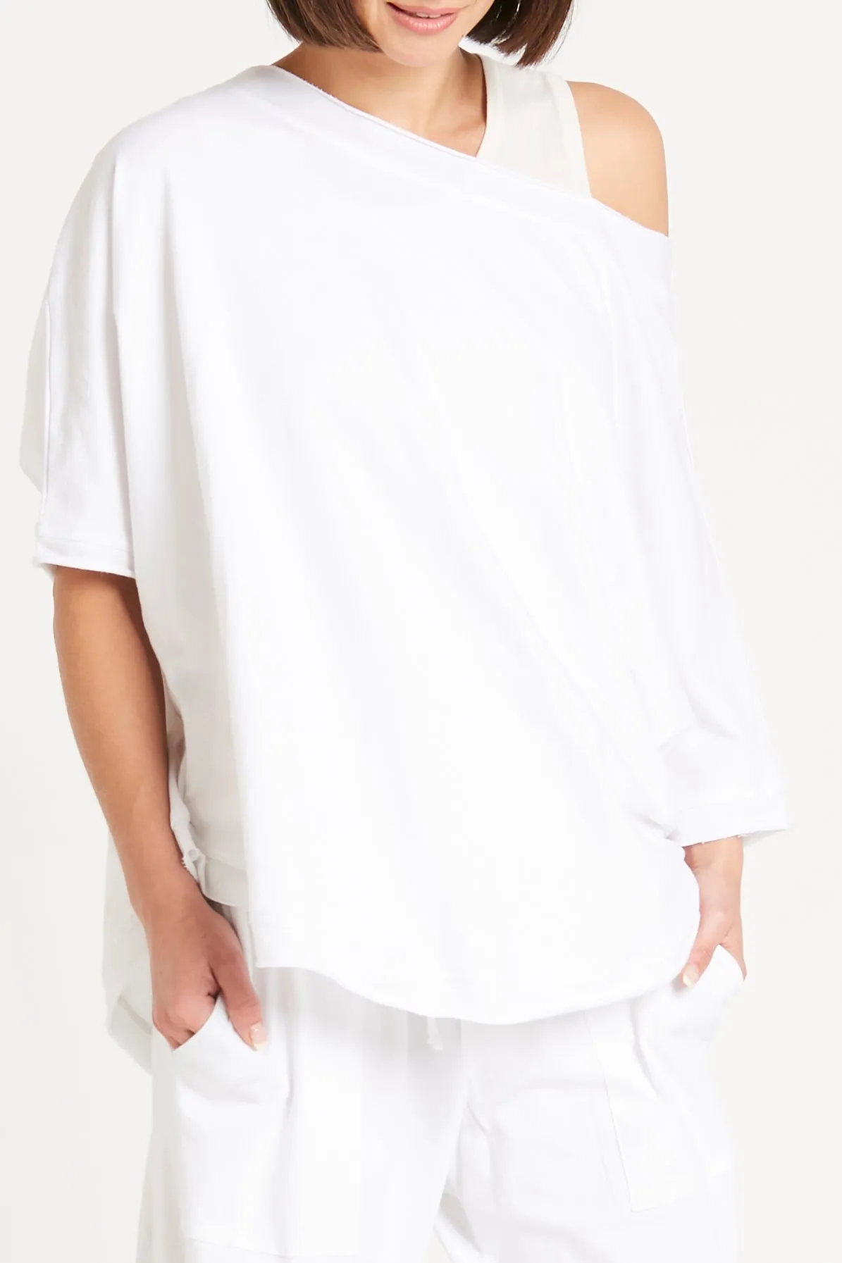 French Terry Reversible Top