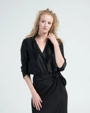 frolic top - black