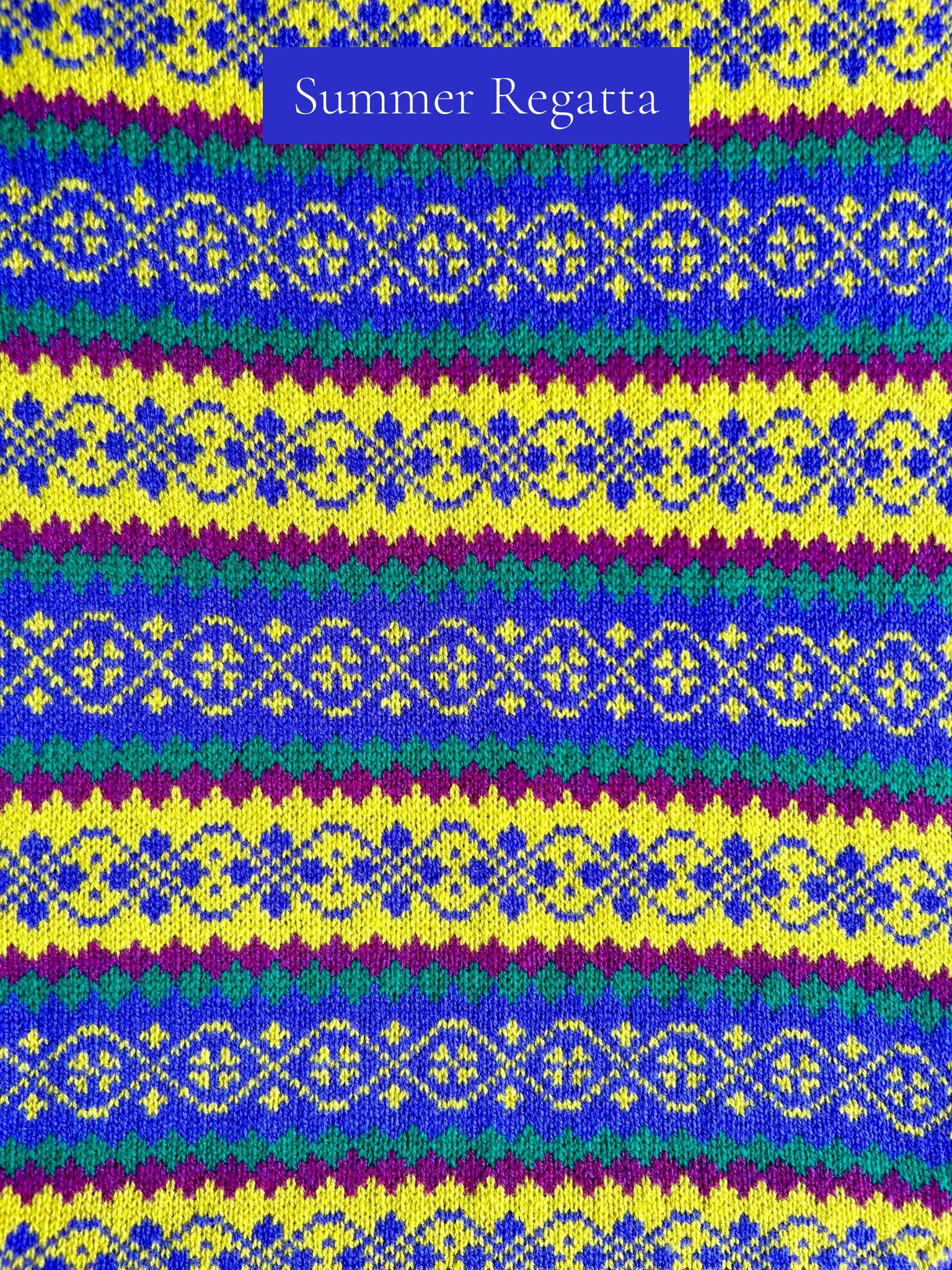 Funky Fair Isle Jumper - V Neck