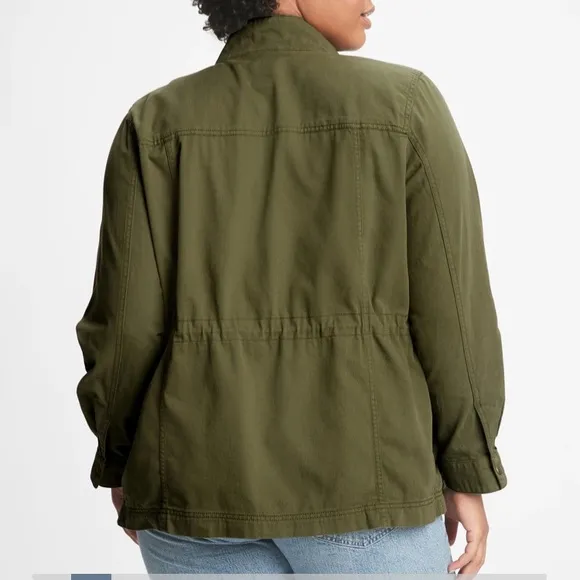 GAP Women’s Tan Utility Jacket Small