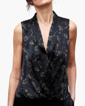 GO BOHO SURPLUS BLOUSE IN PERSIAN PAISLEY