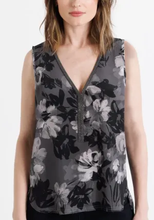 GO OFF THE CHAIN SHELL PRINTED IN UP IN SMOKE FLORAL