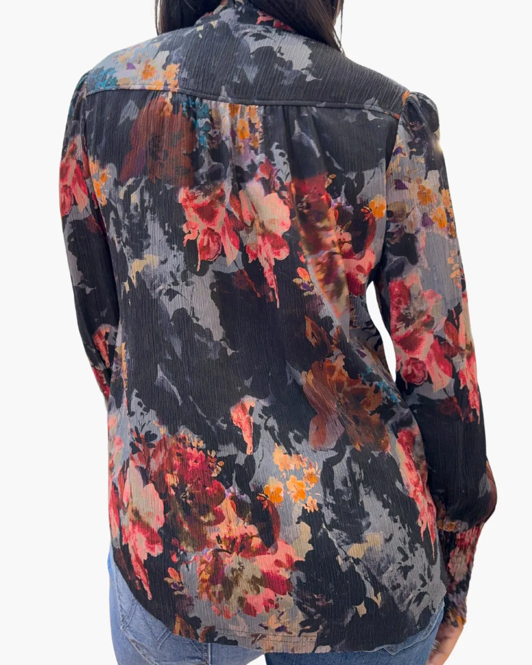GO SOFT SPOKEN BLOUSE IN BOTANIC GARDEN