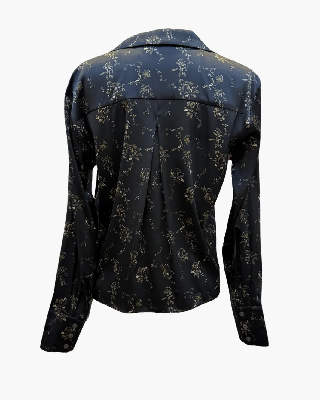 GO TOP NOTCH BLOUSE IN PERSIAN PAISLEY