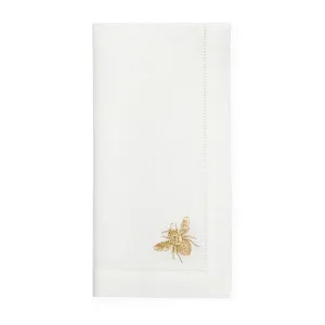 Gold Bee Dinner Napkins