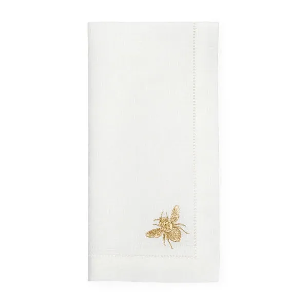 Gold Bee Dinner Napkins
