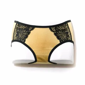 Golden Silk Net Panty