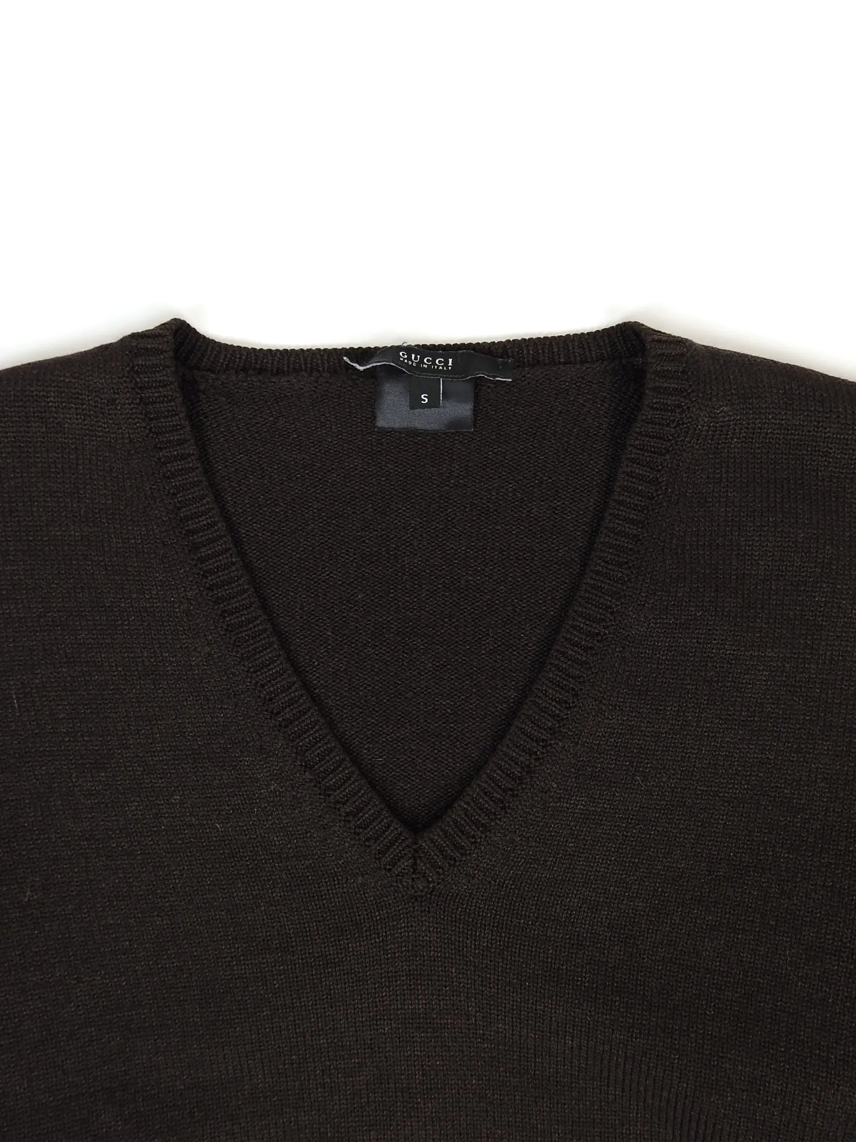 Gucci V Neck Sweater Size 48