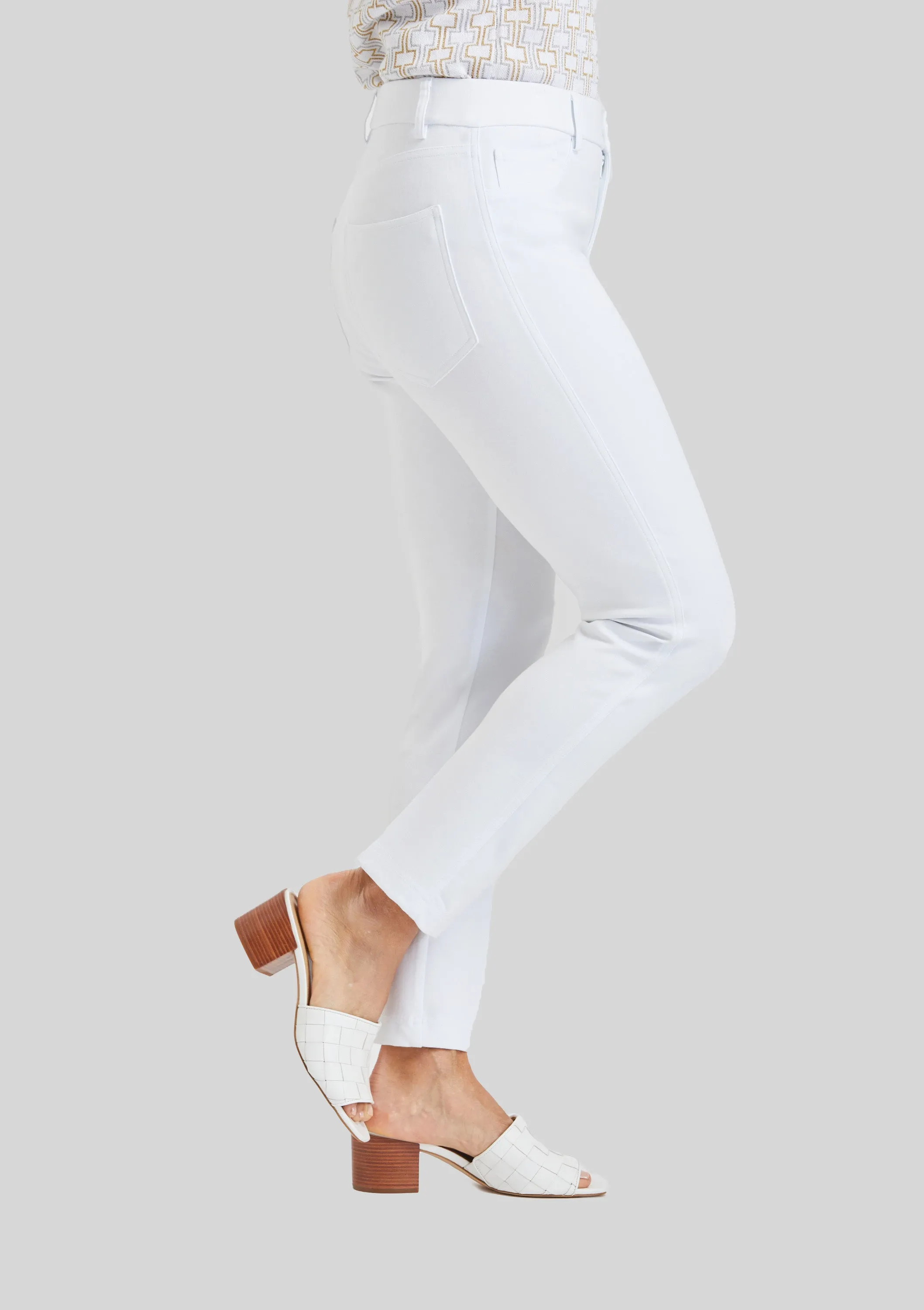 Hayes Crop Jean- Paramount Knit