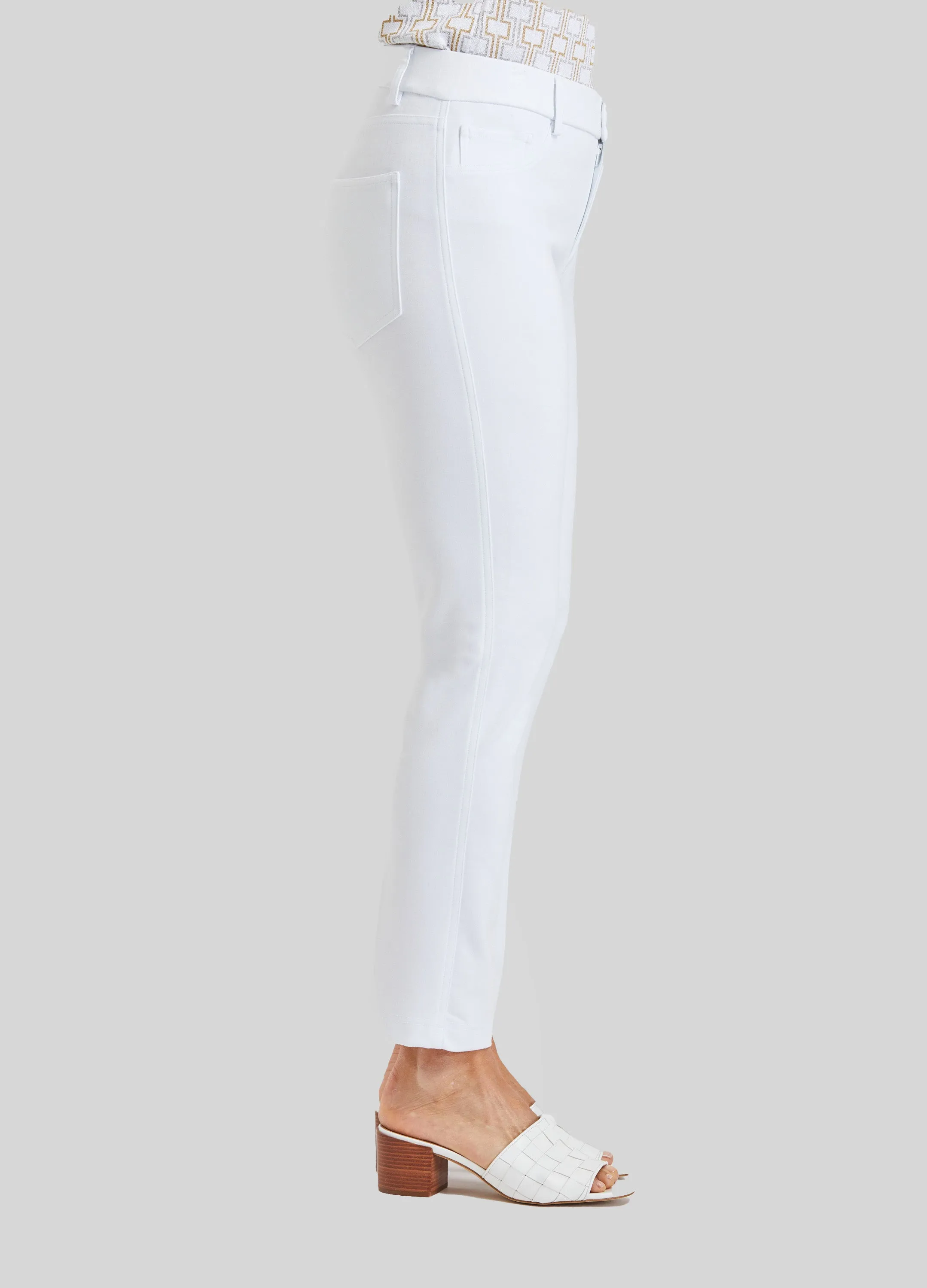 Hayes Crop Jean- Paramount Knit