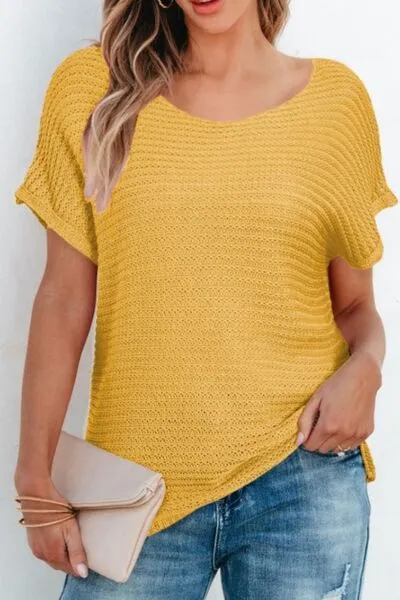 Hazel Blues® |  Short Dolman Sleeve Sweater